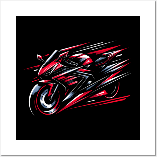 Supersport Motorbike Posters and Art